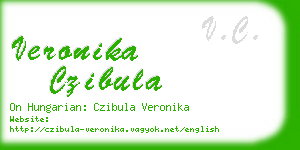 veronika czibula business card